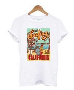 Best Surfing Santa Monica T-Shirt