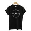 Math Formula Clock T-Shirt