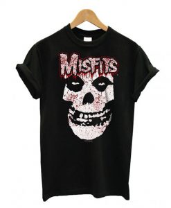 Official Misfits Bloody Logo T shirt