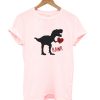 Boys Valentine Rawwr T Shirt