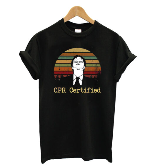 CPR certified T-shrit