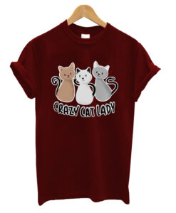 Crazy cat lady T-shrit