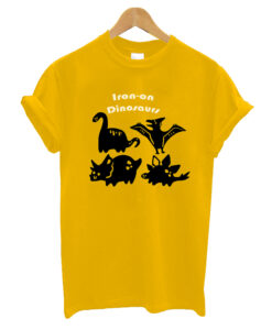 Iron-on dinosaurs T-shrit