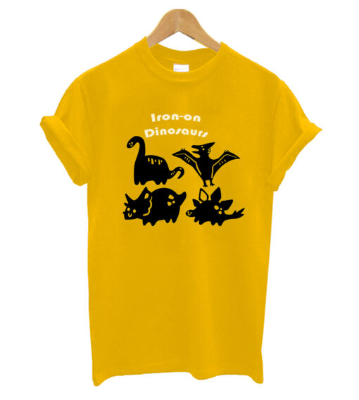 Iron-on dinosaurs T-shrit