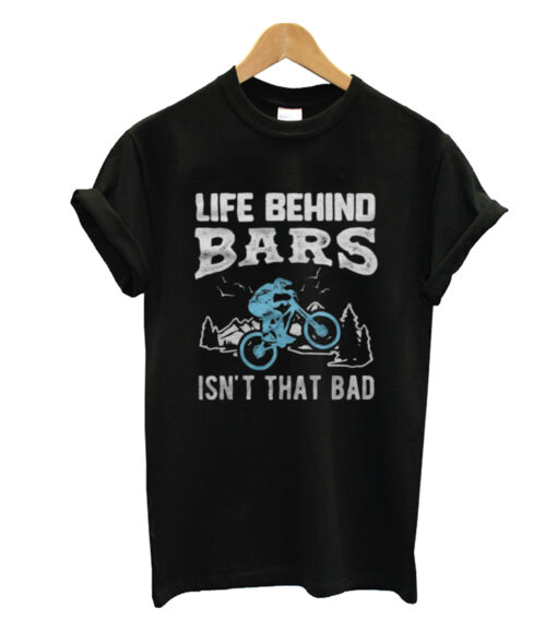 Life behind bars cycling T-shirt