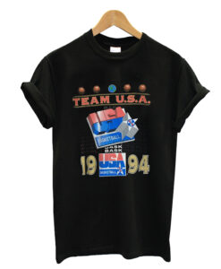 Rare Vintage 90s 1994 Amerivv CBan Basketball dream team T-shrit