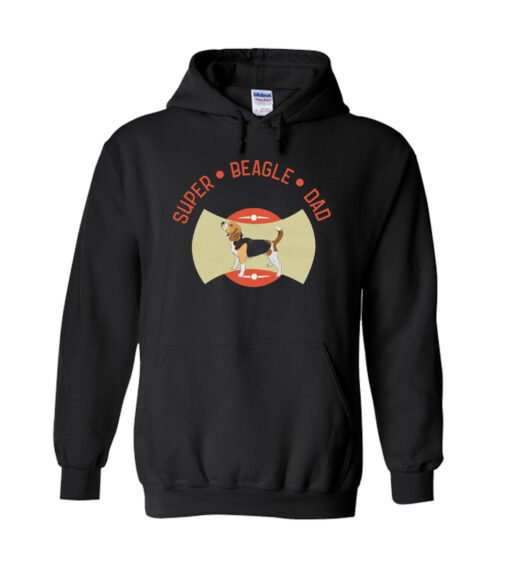 Super beagle dad Hoodie