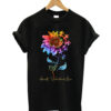 Accept understand love colorful sunflower T-shirt