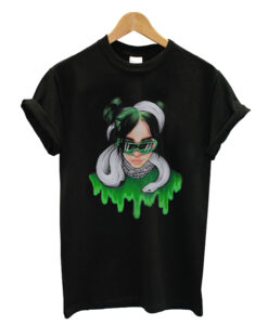 Billie eilish and snake art T-shirt