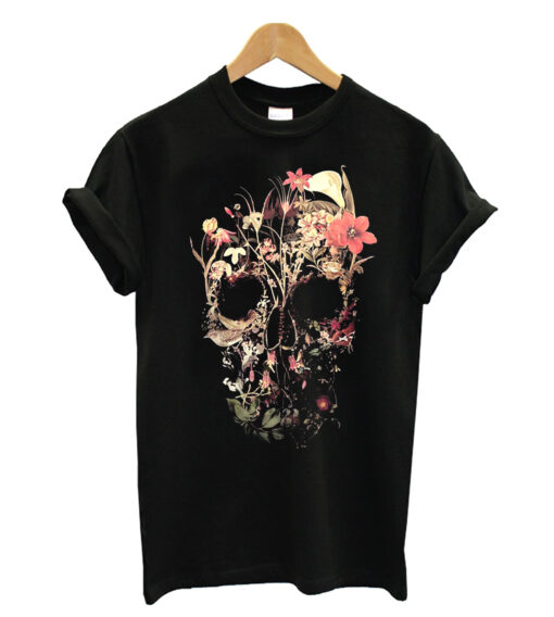 Bloom skull T-shirt