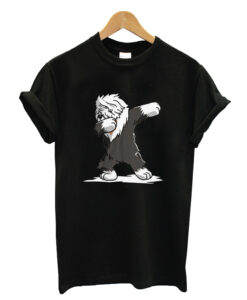 Dabbing old english sheepdog T-shirt