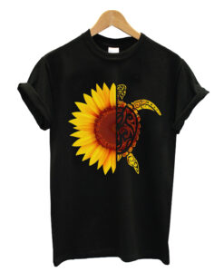 Sunflower turtle T-shirt