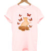 Sunflowers Cat T- shirt