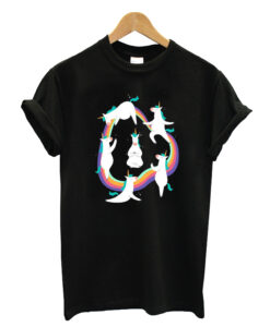 Unicorn yoga T-shirt