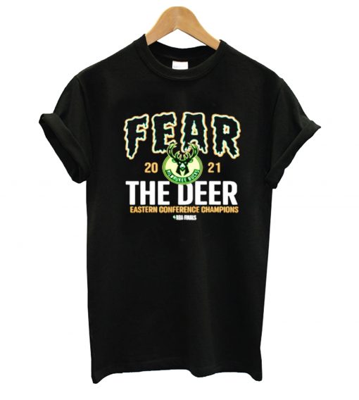 Fear Deer Milwaukee Basketball Bucks Finals 2021 Championship T Shirt