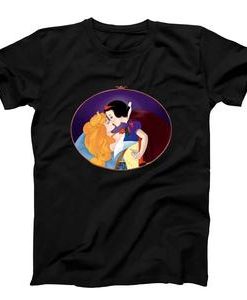 Gay Fairytale Disney Princess Kissing T Shirt