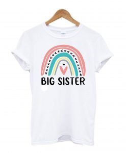 Mod Rainbow Big and Little Sister T Shirt