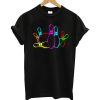 80s Retro Neon Sign Strike Bowling T-Shirt