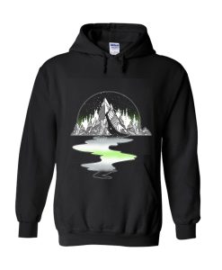 Agender Mountain River Hoodie