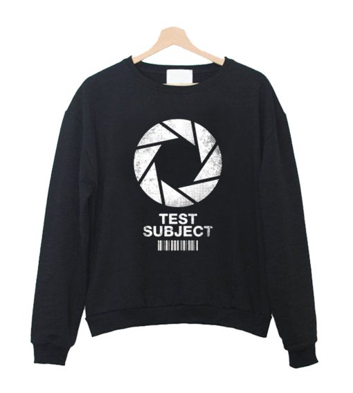 Aperture Science Test Subject Sweatshirt