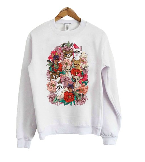 Because Chihuahua Crewneck Sweatshirt