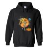 Bowling Skeleton Bone Halloween Celebration A Bowling Game Hoodie