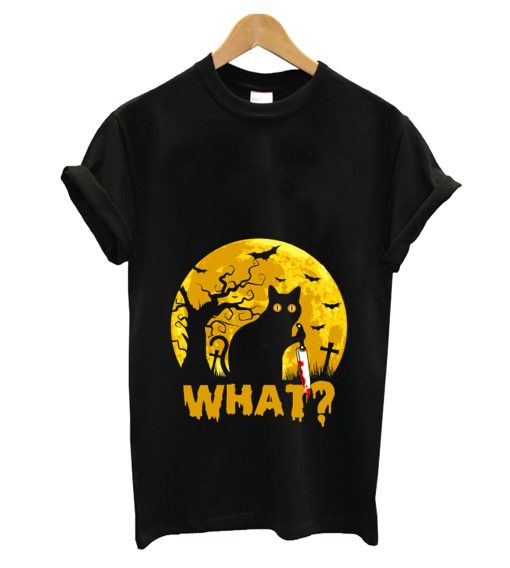 Cat What . T-Shirt