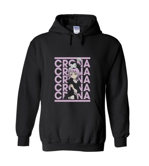 Classic Soul Eater Japanese Fantasy Manga Character Crona Hoodie