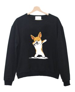 Dabbing Corgi Funny Sweatshirt