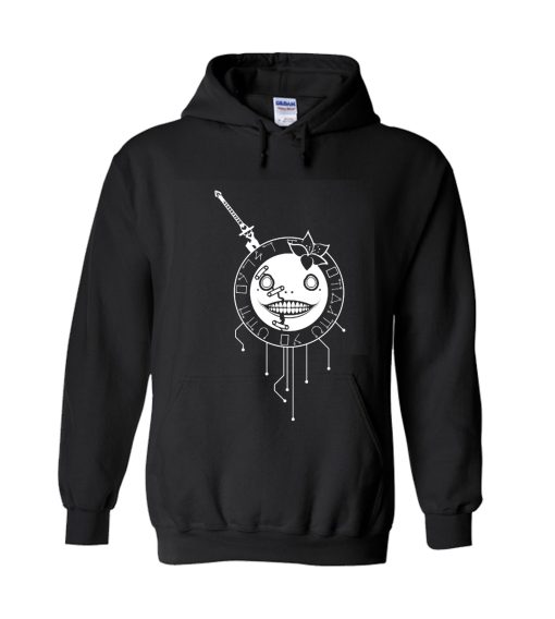 Emil (White on Black) Hoodie