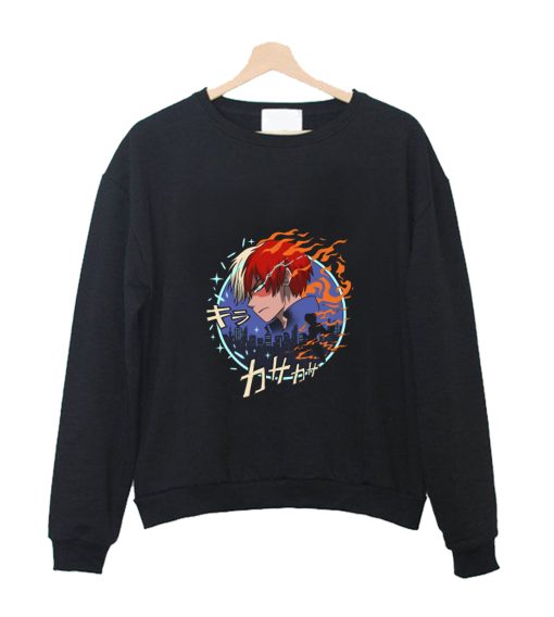 Fire and Ice Quirk Sweatshirt