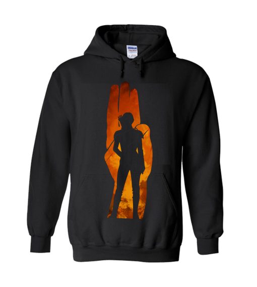 Girl on Fire Hoodie