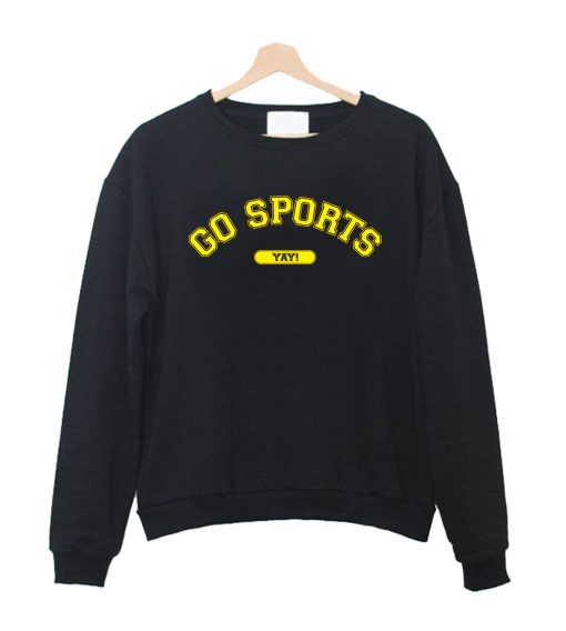 Go Sports Yay Generic Fan Crewneck Sweatshirt