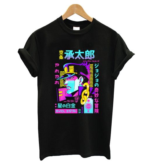 Jotaro Stardust Crusader Front Print only T-Shirt