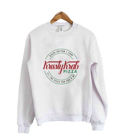 Krusty Krab Pizza Crewneck Sweatshirt