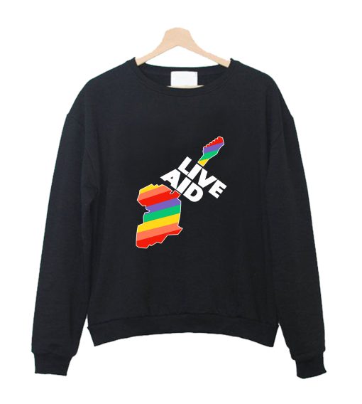 Live Aid 1985 Crewneck Sweatshirt