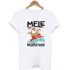 Mele Kalikimaka Hawaiian Christmas Hawaii Surfing Santa T-Shirt