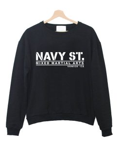 NAVY ST Crewneck Sweatshirt