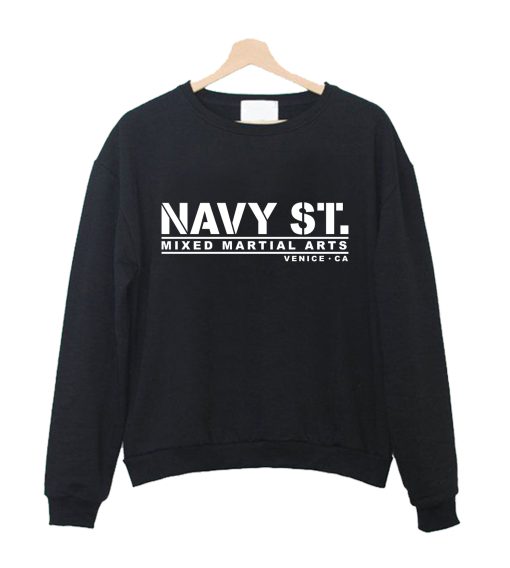 NAVY ST Crewneck Sweatshirt