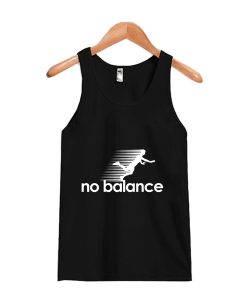 No Balance white logo Tank Top