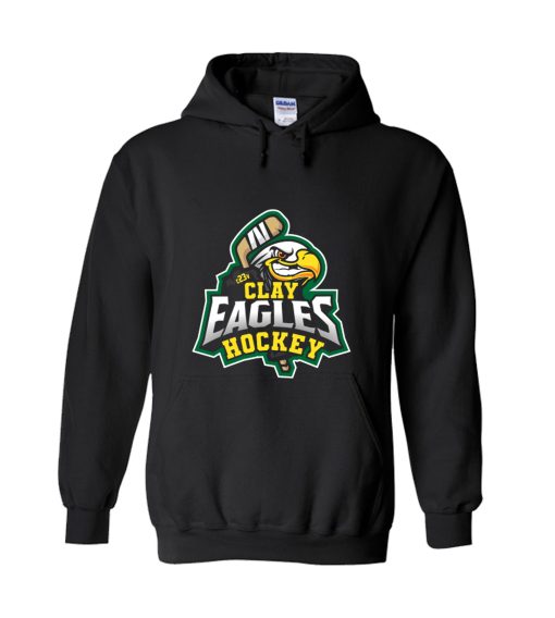 Oregon Clay High Eagles Hockey Hoodie