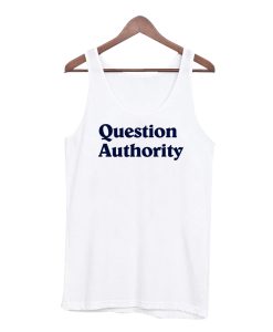 Question Authority Retro Style Tank Top