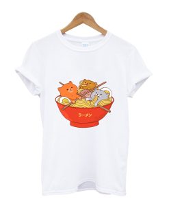 Ramen and cats T-Shirt