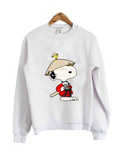 Snoopy Samurai Crewneck Sweatshirt