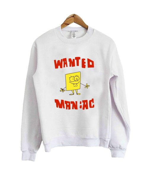 SpongeBob SquarePants Classic - Wanted Maniac Sweatshirt