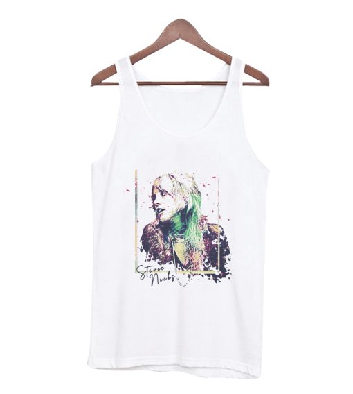 Stevie Nicks The Broken Frame Retro Fan Art Tank Top