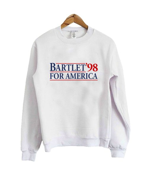 West Wing Bartlet For America 1998 Crewneck Sweatshirt