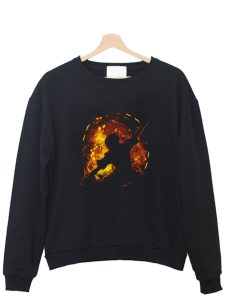 galactic prince of fire Crewneck Sweatshirt