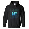 nf logo blue Hoodie