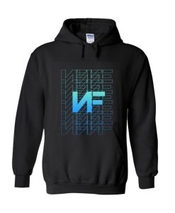 nf logo blue Hoodie